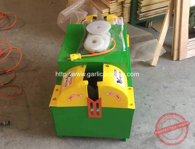 Garlic-Root-and-Leaf-Cutting-Machine-Selling-for-Korea-Customer